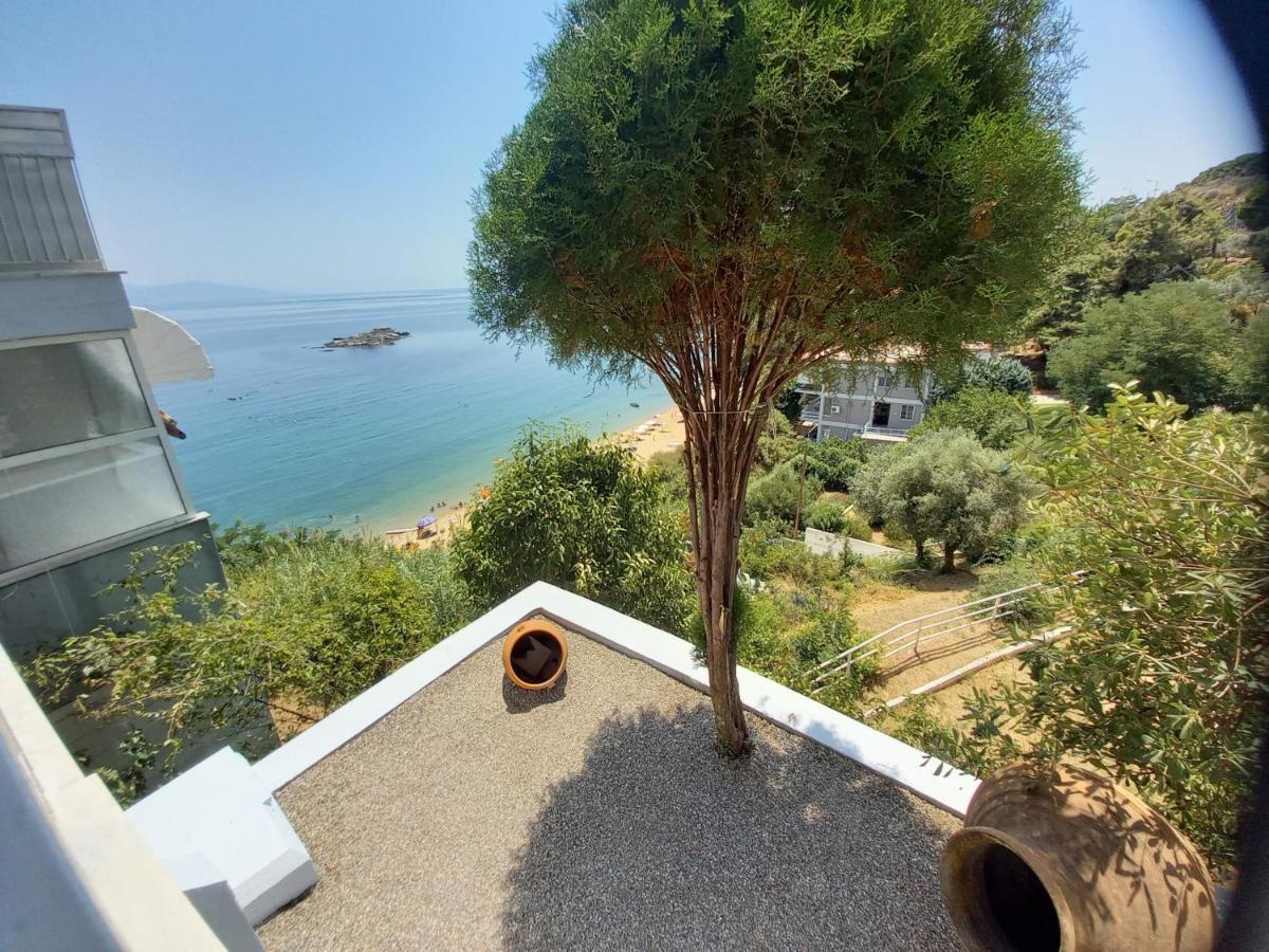 Appartement Balcony By The Sea à PalaiónTsiflíkion Extérieur photo