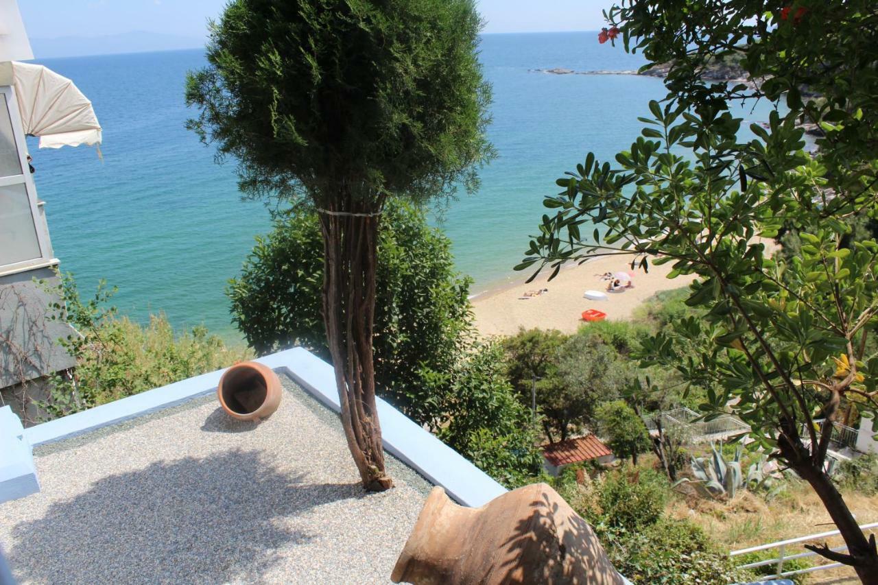 Appartement Balcony By The Sea à PalaiónTsiflíkion Extérieur photo